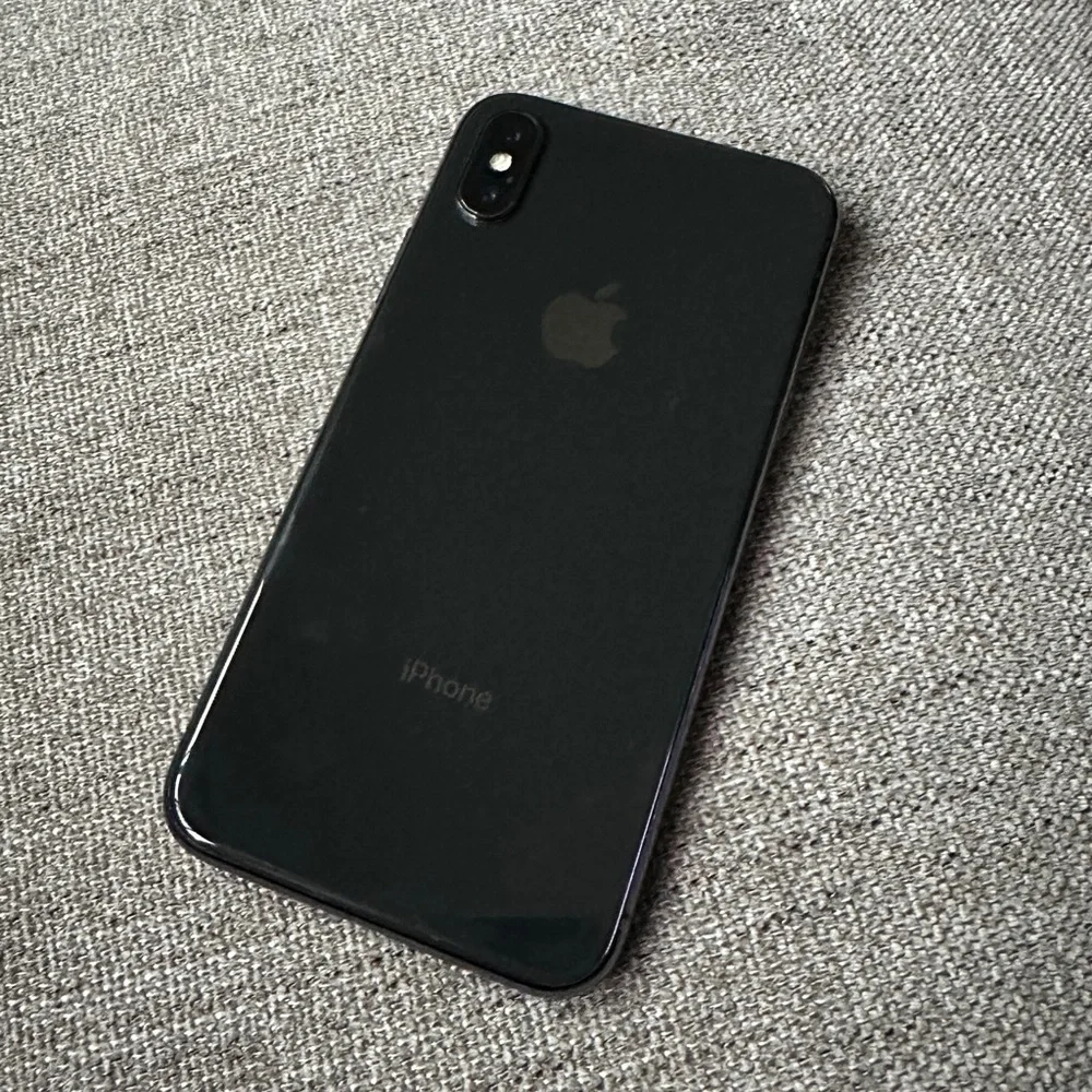 Apple iPhone X - 256 GB, space gray, fully unlocked - mint condition